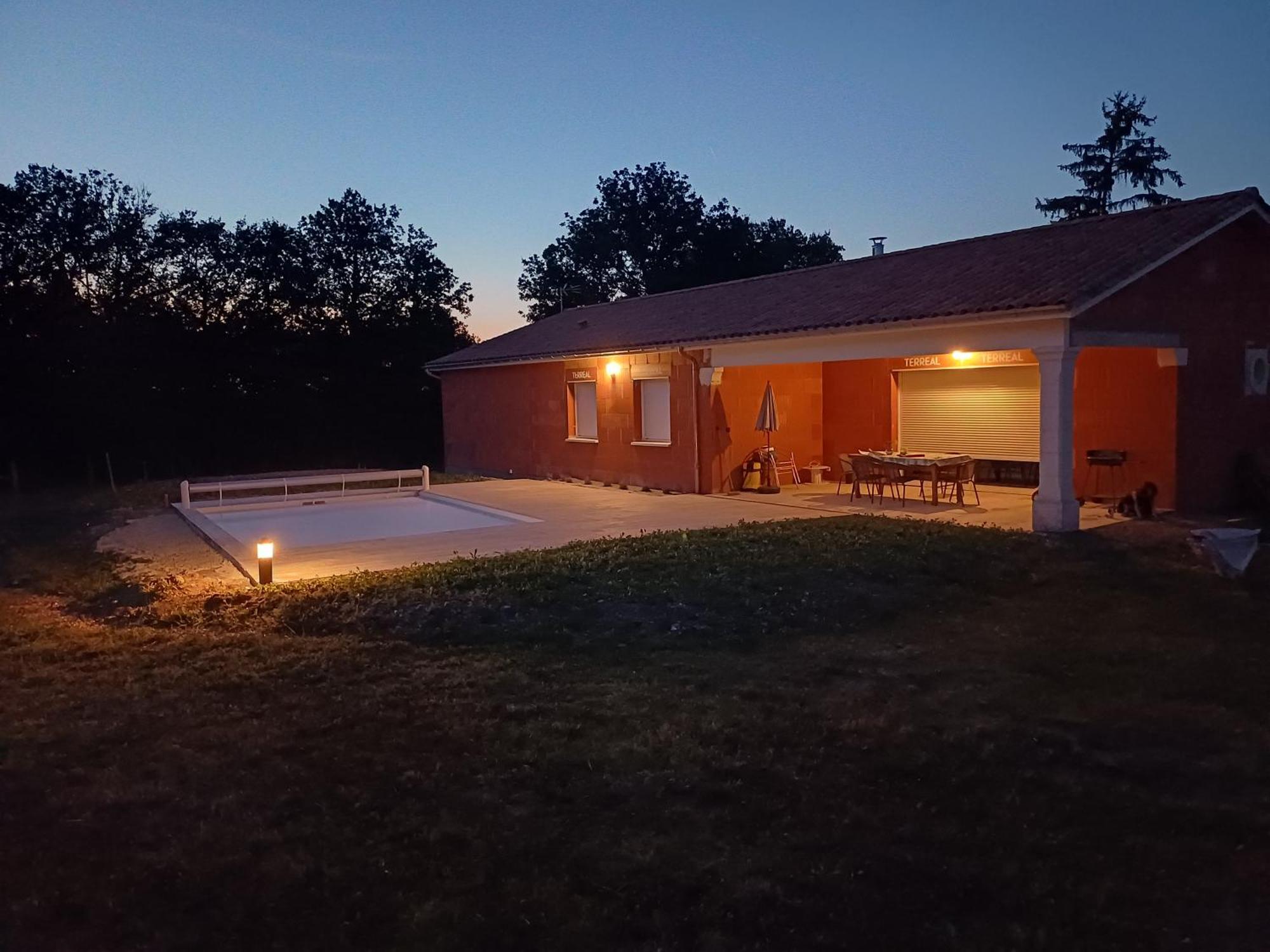 La Palombe Villa Chapdeuil Екстериор снимка