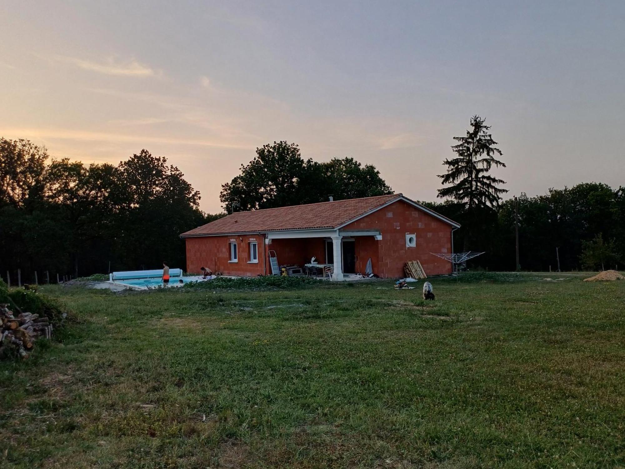 La Palombe Villa Chapdeuil Екстериор снимка
